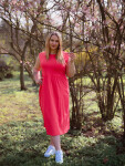 EVONA a.s. Dámské šaty KAMELIE 054 - KAMELIE 054 XXL