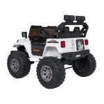 Mamido Elektrické autíčko Extreme Sport 4x4 s proměnlivou velikostí bílé