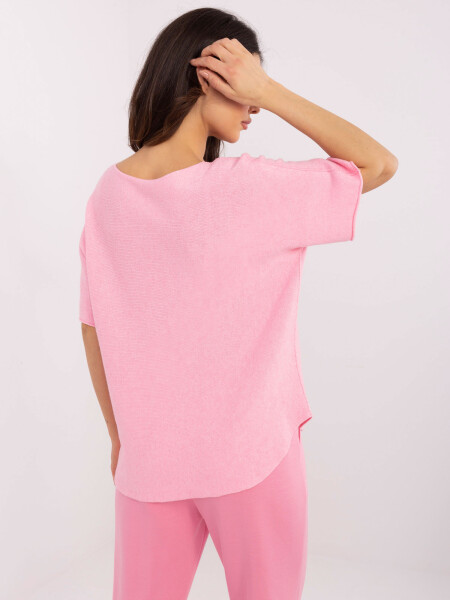 Jumper MO SW 0702.36 světle růžový jedna velikost