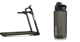 Zipro Jogger Běžecký pás + láhev Zipro 1000 ml / max. rychlost 16 km/h / nosnost 120 kg (8426475)