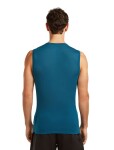 Pánské merino tílko ICEBREAKER Mens 75 Cool-Lite Featherlight Tank, Atlantis velikost: L