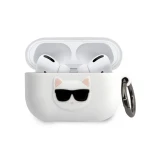 Karl Lagerfeld AirPods Pro cover Silicone Choupette KLACAPSILCHWH