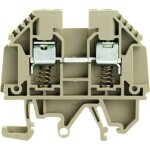 Weidmüller 9537450000 řadová svorka šroubovací Tmavě béžová 50 ks