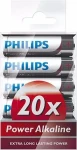 Philips baterie AA Power Alkaline - 20ks (LR6P20T/10)