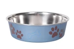 Karlie Miska nerezová s plastovým opláštěním metalická modrá 21.5cm 1500ml (KF-1030946)