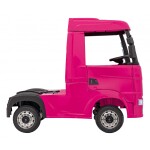 Mamido Elektrický kamion Scania R-SERIE 4x4 růžový