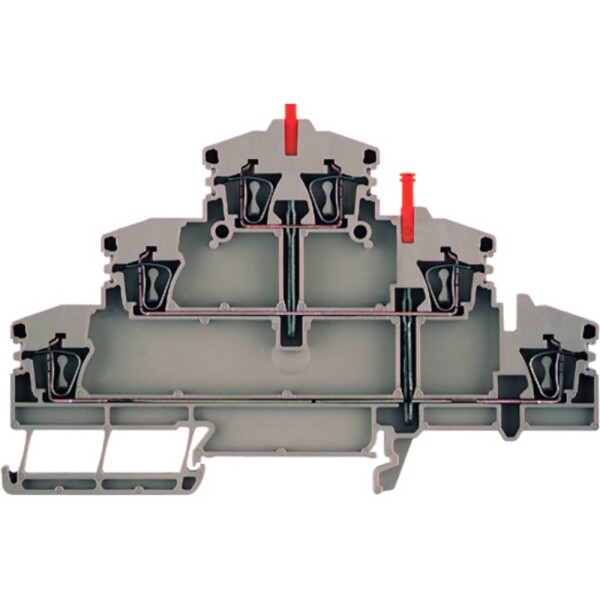 Weidmüller 1782320000 vícepatrová svorka pružinová svorka Tmavě béžová 25 ks