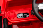 Mamido Elektrické autíčko OFFROAD červené 12V Vysoký podvozek, široké sedadlo, Odpružené nápravy, 2,4 GHz Dálkové ovládání LED světla