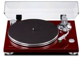TEAC TN-3B-SE hnědá / Gramofon / 33 45 RPM / RCA / předzesilovač (250447)