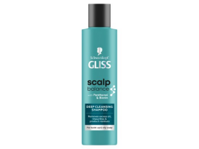 Schwarzkopf Gliss Scalp Balance hloubkově čisticí šampon na vlasy a pokožku hlavy 200 ml
