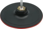 Vorel Talíř leštící a brousící M14 / Brusný talíř / Průměr 125 mm / Suchý zip / Upnutí M14