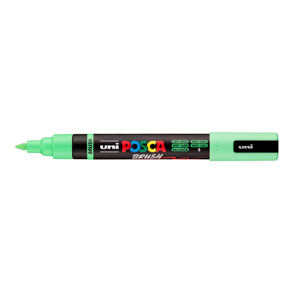 Posca popisovač PC-5BR, 1 - 4 mm, světle zelená (5)