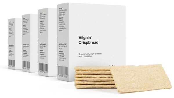 Vilgain Protein Crispbread BIO – 4× original 100 g (2 x 50 g)