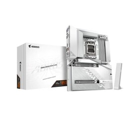 GIGABYTE MB Sc AM5 B850 AORUS STEALTH ICE, AMD B850, 4xDDR5, 1xHDMI EDF_1706237