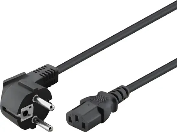 Goobay Napájecí kabel IEC C13 černá / Napájecí kabel / 5 m / 3-vodič / 1 mm2 (93119)