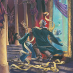 Nástěnný poznámkový kalendář 2026 NOTIQUE - Harry Potter, 30 x 30 cm