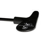 Kancelářská židle, potah bordó látka a černá síťovina MESH, houpací mech.