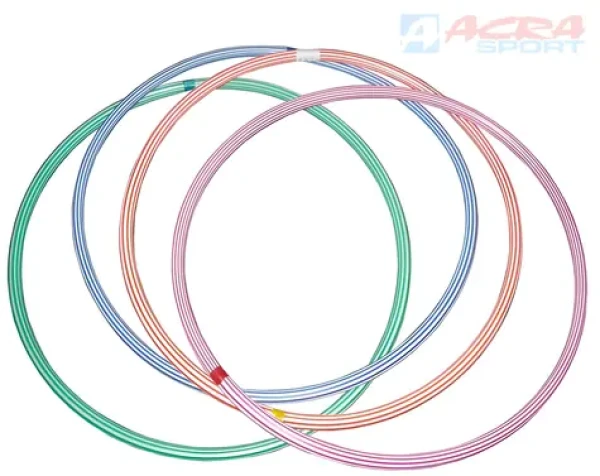 ACRA Hula Hop obruč / Průměr 50 cm / Plast / 4 barvy (s90009)
