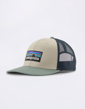 Patagonia P-6 Logo Trucker Hat Pumice