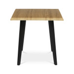 Jídelní stůl 130x80cm, mdf, divoký dub, HT-F4413 OAK