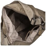 Trendy dámská textilní crossbody kabelka Coveri Iballa, béžová