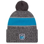 New Era Pánská zimní čepice Carolina Panthers NFL Gray 2023 Sideline Sport Knit