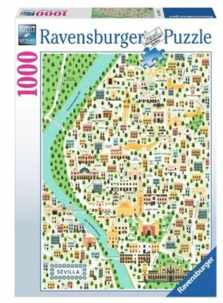 Ravensburger Sevilla na mapě