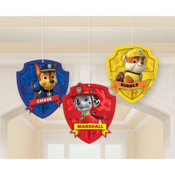 Tlapková partola závěsné dekorace 3 ks 17 cm Amscan Tlapková partola závěsné dekorace 3 ks 17 cm Amscan