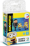 Magnetické puzzle Mimoni Malý Gru 16 dílků