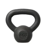 HMS KZG04 Litinový kettlebell 4 kg černý (5907695517774)