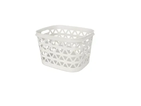 Curver Oceana mini krémová / Koš na prádlo / 30 l / 34,6 x 27,1 x 42,6 cm (271193)