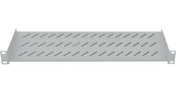 Intellinet police šedá / Rack police / 19" / 1U / hloubka 150 mm / nosnost 25 kg / přední montáž (712200)