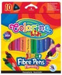 Colorino fixy trojhranné JUMBO, 10 barev