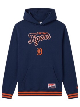 New Era Pánská mikina Detroit Tigers MLB Felt Logo Throwback Hoodie Velikost: 2XL
