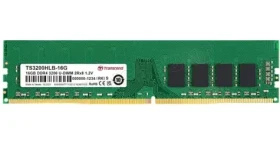 Transcend paměť 16GB / DDR4 3200 / U-DIMM / 2Rx8 / 1Gx8 / CL22 / 1.2V (TS3200HLB-16G)