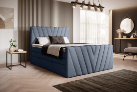 Boxspring Candice Rozměr: 160 x 200 cm, látka: Poco 40