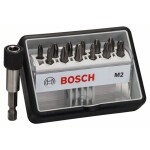 Sada šroubovacích bitů Bosch 11 dílná včetně držáku bitů PH2. PZ2. T10. T15. T20. T25. S0,6 x 4,5. S0,8 x 5,5. HEX3. HEX4. HE x 5. 25 mm