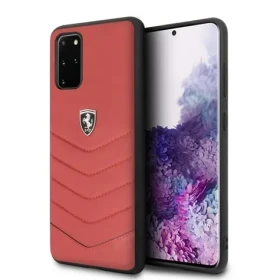 Ferrari Heritage Hardcase pro Samsung Galaxy S20+ červená / Pouzdro / Tvrzený zadní kryt (FEHQUHCS67RE)