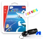 Haspro Travel - Airplane špunty do uší na cestování pro děti, 1 pár / 2ks (HSEPUH1905)