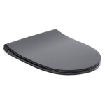 WC prkénko VitrA Sento duroplast černá 120-083R009 120-083R009