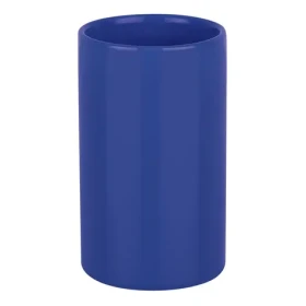 Spirella TUBE kelímek na kartáčky tmavě modrý / keramika (7610583160683)