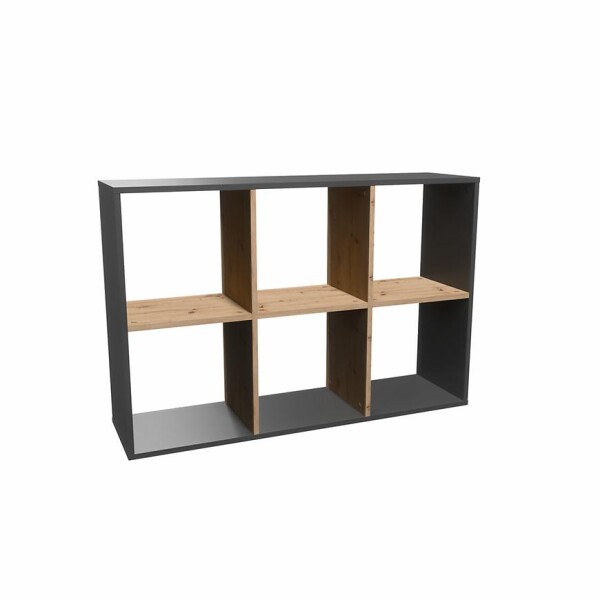 Regál Malax 2x3 antracit/artisan
