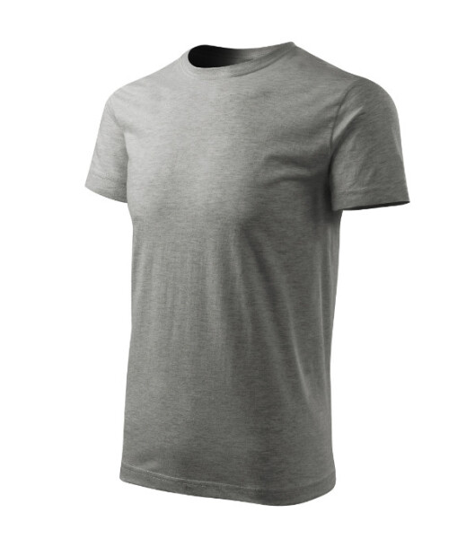 Heavy New Free tričko unisex tmavě šedý melír S