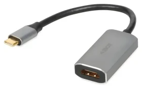 IBox IACF4K / Adaptér USB-C na HDMI / 4K / stříbrná (IACF4K)