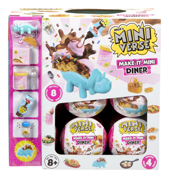 MGA's Miniverse – Mini Food Občerstvení, série 4A, PDQ - MGA