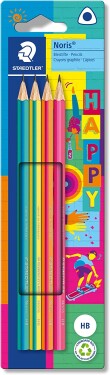 Staedtler Staedtler, 118 BK4 HA, Happy set, sada ergonomických grafitových tužek, HB, 4 ks
