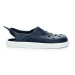Boatilus Cloggy Navy/White pantofle