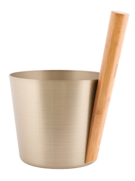 RENTO Saunový kbelík AL 5 l, šampáň