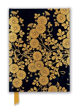 Zápisník Flame Tree. Uematsu Hobi: Box Decorated with Chrysanthemums