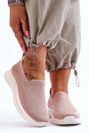 Dámské textilní nazouvací tenisky Růžové Adiora 38